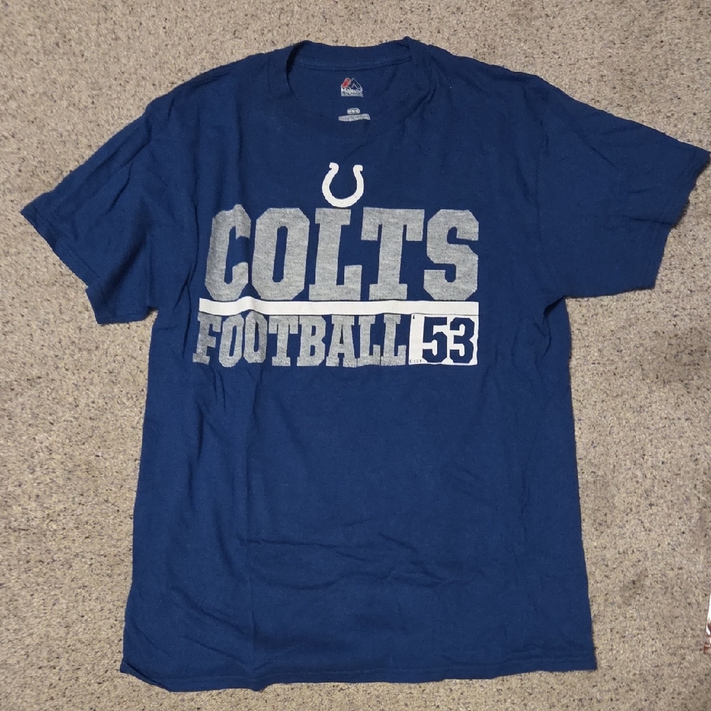 2/$10! Free Colts Football T Shirt Sz M